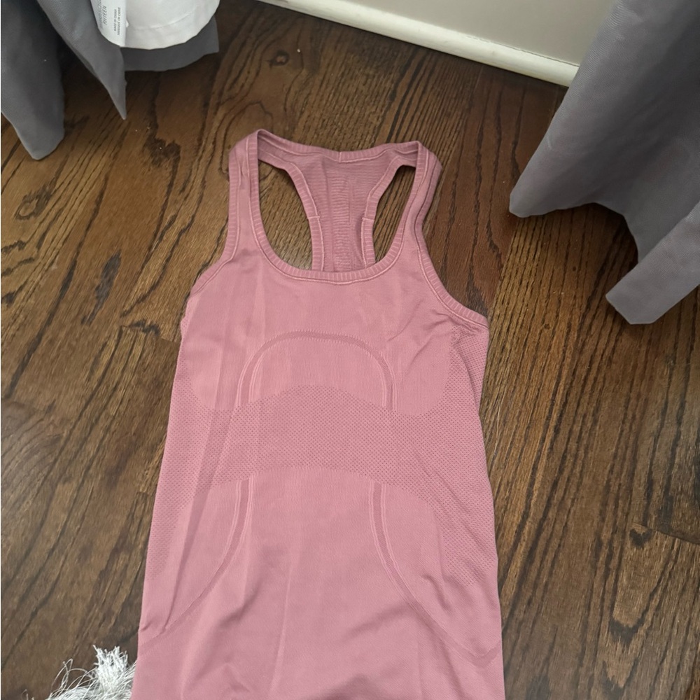 Lululemon Pink Racerback Tank Top
